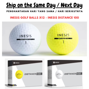 Ines1s Distance 100 Golf Ball (12 Pieces) / Bola Golf