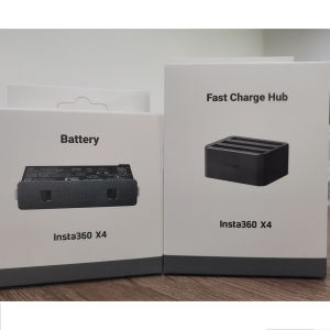 【Original-Brand New-In stock】Insta360 X4 Battery 2290mAh & Charging Hub Rechargeable Power Accessories Compatibility Insta360 X4 Original Batteries
