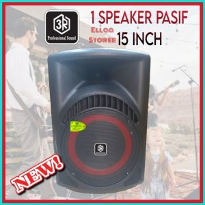 Speaker pasif 3R Red Bulls 15 Inch 900 Watt Karaoke Indoor Outdoor