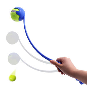 Pet Ball Launcher Stick - Hands-Free Dog Ball Thrower & Retriever Outdoor Interactive Training Dog Toy