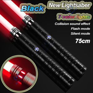 RGB Metal Lightsaber Sword Toys Light Saber 15Color Change Kids Soundfonts Force FX FOC Blaster Toys Jedi Sword Gift
