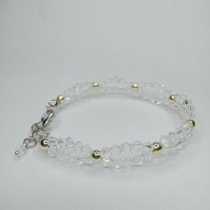 Gelang Manik Kristal Model 2 Layer