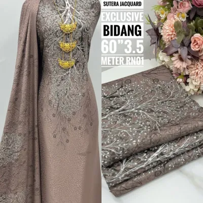 [Available] Kain Pasang Sutera Jacquard Exclusive - Bidang 60