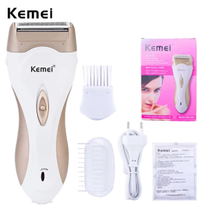 Kemei | Kemei KM-3518 Electric Shaver Epilator for Women Lady Shaver Hair Remover Trimmer Lady Kemei Hair Removal Hair Trimmer for Men