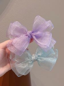 เกาหลี Ogeen Multi-layer ผีเสื้อคลิปผมสาวด้านข้าง Duckbill คลิปผม < Ne1> Bangs คลิปเด็กอุปกรณ์เสริมผม