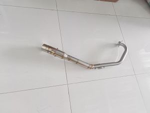 leher knalpot underbone Jupiter MX 135 pipa leher knalpot underbone MX 135 header knalpot under bone MX new knalpot underbone MX old bahan stainless inlet 50mm