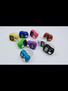 ZEO Finger Counter Mini Portable Light Weight Resettable Digital Row With LCD Display Colourful Digital Counter