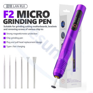 LANRUI F2 Micro Grinding Pen Phone Repair Stripping Stripped Screws Cutting Shield Cover Removal Hard Drive CPU Polishing Tool