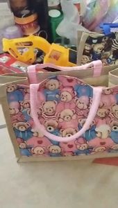 Túi Cối Gấu TWIN Phong Cách Vintage Đi Chơi Đi Làm Loại Đẹp Dày Dặn Trùm Sỉ Gia Thành