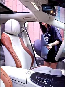 {In Stock}Memory Foam Car Neck Pillow Lumbar Back Support Protective Breathable Car Headrest Cushion Relieve Stress Car Seat Pillow Waist