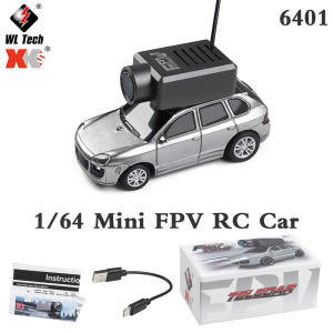 WLtoys 6401 Mini RC Cars 1:64 with 720P FPV Camera Wifi APP Control 2025 New RC Racing Car Toy Kids Gifts for Boys Girls