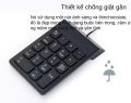 Bàn Phím Số Usb Có Dây Numpad Kỹ Thuật Số 19 Phím Mini Cho Máy Tính Xách Tay, Máy Tính Xách Tay, Máy Tính Bảng Có Đèn Báo Mặt Tấm Số, Tiêu Chuẩn Máy Tính Bàn Phím Số Có Dây. 