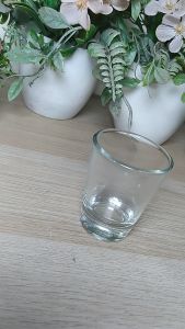 CHOBIG Gelas Kaca 200ml Bening Sirup Soda Cocktail Brandy Whisky Glass DFN