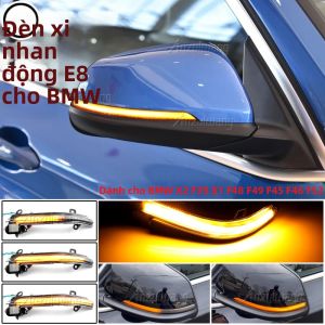 Anzulwang | Đèn Báo Rẽ LED Động Xi Nhan Tuần Tự Đèn Báo Gương Chiếu Hậu Cho BMW X1 F48 F49 X2 F39 F40 F45 F46 - Cặp