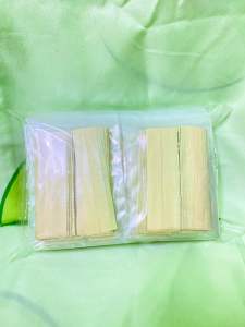 ใบจากงานแฮนด์เมดใบไม้จากธรรมชาติ ทำขนม ตากแดด  มีหน้าร้านส่งไว ส่งจริง ใบสวย แพ็ค25ซอง 135 บาท