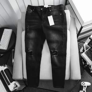 Quần Jean Nam Đen Wash Thời Trang Chất Cực Xịn Hàng Vnxk