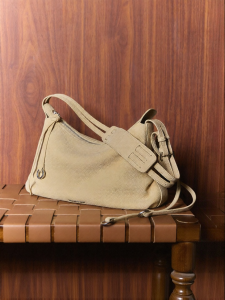 Small Soft Leather Hobo Bag