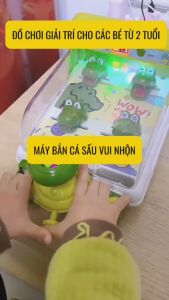 Đồ chơi bắn bi hứng bóng tính điểm khủng long cá sấu kiểu mới cỡ lớn có đèn nhạc rèn luyện tay mắt cho bé