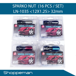 UNIVERSAL SPARKO NUT 32MM 12x1.25 LN-1035 (16PCS/SET)