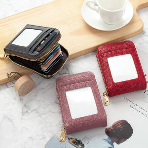 Mini Compact Ladies Purse Anti-Magnetic Driving License Card Holder Simple Multi-Function Small Wallet Female Accessories