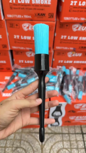 Cọ Rửa Xe Lông Xanh Nhựa Cứng Dày Bền Vệ Sinh Phụ Tùng Khoan Máy Xe Máy Ô Tô Size Lớn Đường Kính 3.5ml 80Gram 25cm