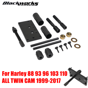 Internal CAM Bearing Installer and Puller Tool Kit Compatible with Harley 88 93 96 103 110 All Twin CAM 1999-2017