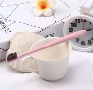Portable Travel Dental Gadget Cute Cartoon Dustproof Toothbrush Holder Simple Design Home Use Storage Box with Mouth Rinse Cup