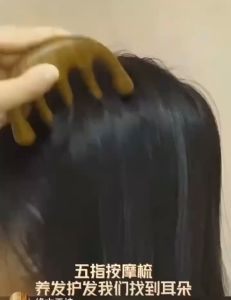 Spot Massage comb horn comb head massager