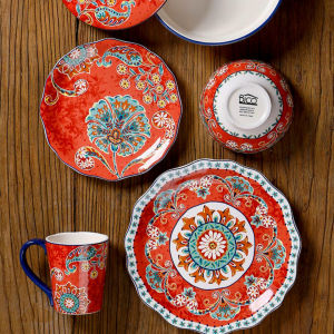 ชุดชุดดินเนอร์เซรามิก OMK Brasilia 9-11 นิ้ว": "Omk Brasilia Denyon Neron Set 9-11 นิ้ว