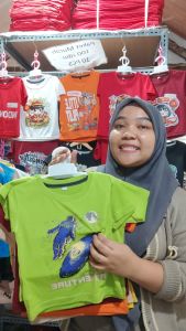 Baju Kaos Atasan Anak Laki-laki Karakter Space & Galaxy