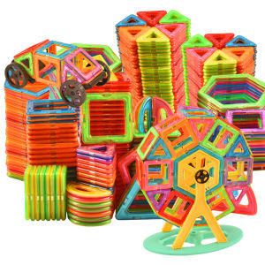 Pure Magnetic Force Block Childrens Magnetic Iron Absorption Puzzle Boys Girls Baby Magnet Stone Sticker Educational Toys Assembly