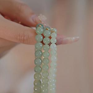 High Ice Qing Su Circle water Pearl Bracelet for Women Valentines Day New Year Gift Friend Girlfriend Fashion Jewelry