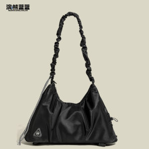 Lightweight Waterproof Fitness Yoga Bag Bear Blue Outdoor Single Shoulder Bag Dry Wet Separation Sports Storage Pouch for Women