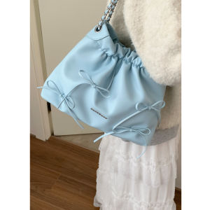 Túi Đeo Chéo Nữ Dung Tích Lớn Thời Trang 2024 Túi Đeo Vai Dây Xích Túi Đựng Đồ Đa Năng Túi Đeo Chéo Mềm PU Phong Cách Hàn Quốc