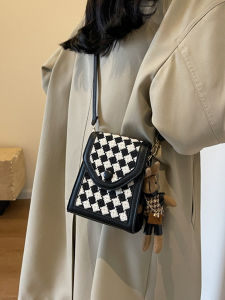 Elegant Ethnic Style Crossbody Phone Bag Womens Fashionable Single Shoulder Small Satchel Handbag Korean Style Summer 2025