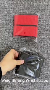 EASYGOING 2Pcs gym lifting straps weightlifting wrist weight belt bodybuilding gloves for women men fitness crossfit barbells power sport