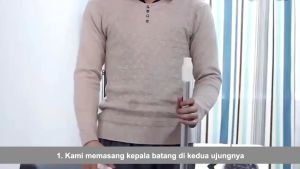 LG Tiang Gorden Fleksibel & Tiang Jemuran Stainless Steel