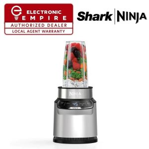 Ninja BN500 Nutri Blender Pro Auto-iQ & Pro Extractor Blade  3 On the Go cups 1000W motor Crush Ice Smoothie maker