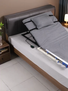 Household Electric Lifting Bed Backrest Elderly Wake-Up Assist Device Automatic Sitting Support for Long Term Bedridden Patient Home Care