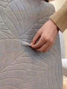 Jacquard Thickened Waterproof Chair Cover Elastic Dining Chair Protector