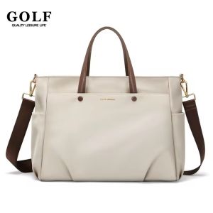 GOLF QUALITY Briefcase Laptop Bags Womens 15 inch Notebook Tote Bag Nylon Female Shoulder Handbag for Work Cross Body Hand Bag with Compartments Fashion Trend 2024