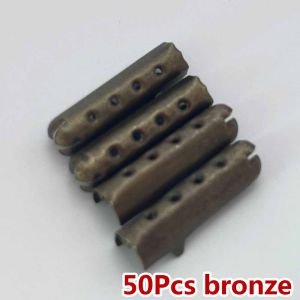 50Pcs Shoelace Head Aglets DIY Shoelaces Repair Shoe Lace Tips Replacement End Shoes Rope Head Rope Tail Clamp Bullet