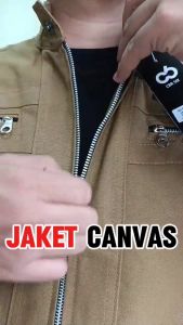 CBR SIX Jaket Pria Berbahan Canvas ISC 933