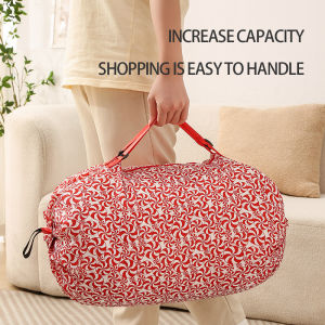 Portable Foldable Supermarket Shopping Bag Large Capacity Bag Waterproof Bag Grocery Bag Tote Bag Eco-friendly Bag