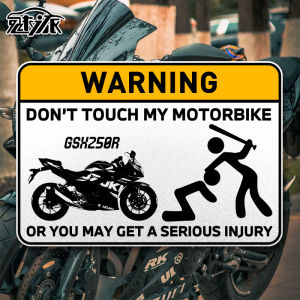Motorcycle Reflective Stickers Car Door Body Stickers KTM Suzuki Dont Touch Me Decals Auto Decoration Stickers Vehicle Glass