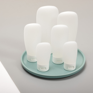 60/100ml Refillable Bottle Travel Empty Bottle Kit Portable Essence Shampoo Liquid Cosmetics Container Squeeze Bottles