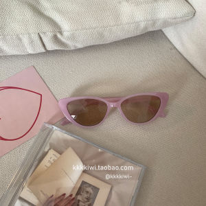 Kính Râm Mắt Mèo Mát Mẻ Dễ Thương Tím / Tím Violet / Tím Hoa Cà Bé Gái Cảm Giác Bầu Không Khí Thời Trang Sành Điệu Phong Cách Hàn Quốc Kính Râm Cho Phụ Nữ Mọi Loại Mặt