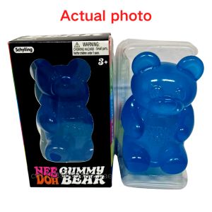 Schylling | Schylling Cute Bear Nee Doh Maltose Squeeze Toy Dough Colorful Sensory Toy Creative New Item Desk Decoration Stress Relief Doll