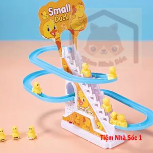 Bộ Đồ Chơi Cầu Trượt Vịt Vàng Leo Thang Cho Bé Có Nhạc Có Đèn Vui Nhộn Siêu Dễ Thương - Tiệm Nhà Sóc 2023