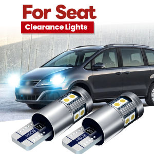 2pcs W5W T10 LED Clearance Light Bulb Lamp Canbus For Seat Ibiza 2 3 MK2 MK3 MK4 6L 6K Leon MK1 1M 1P Toledo Inca Altea Alhambra